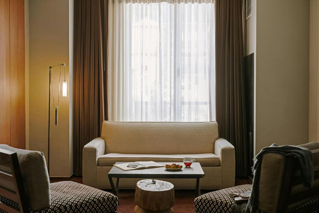 Posezení v ubytování Chambers Hotel Central Park South, Sonder by Marriott Bonvoy