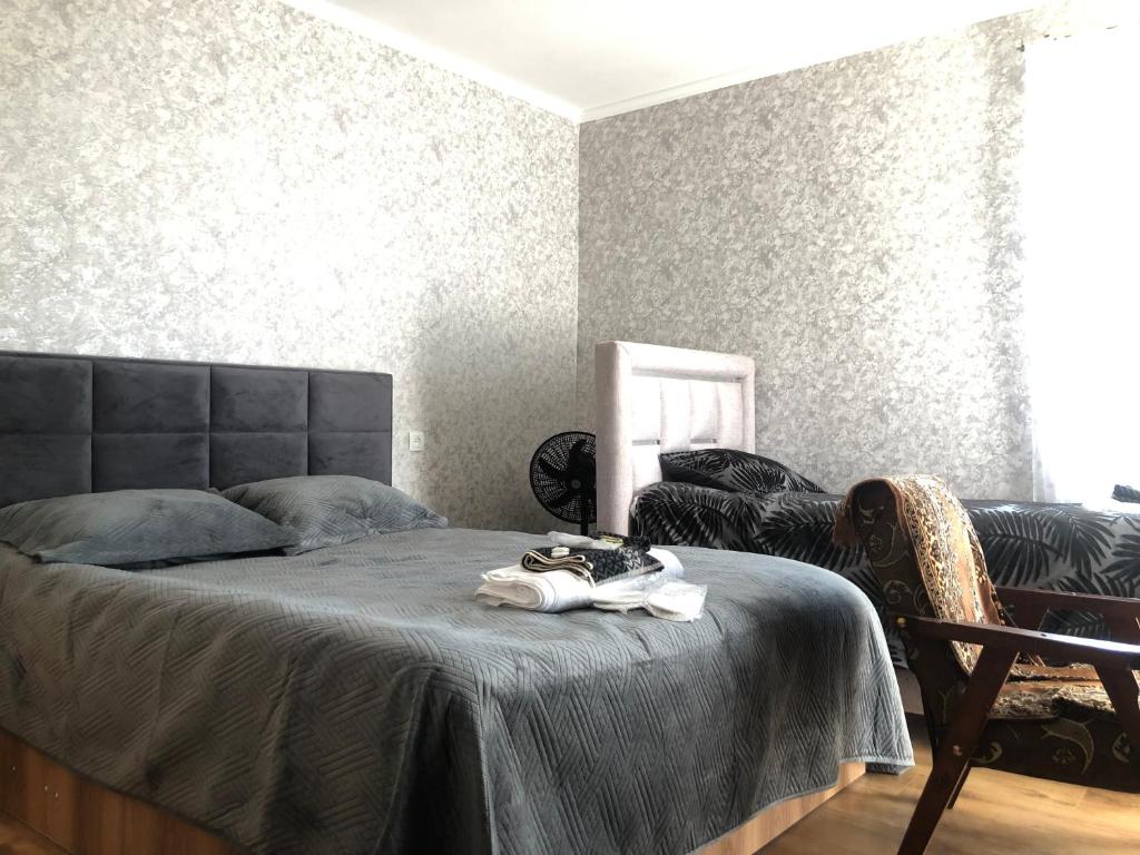 Postel nebo postele na pokoji v ubytování Panorama