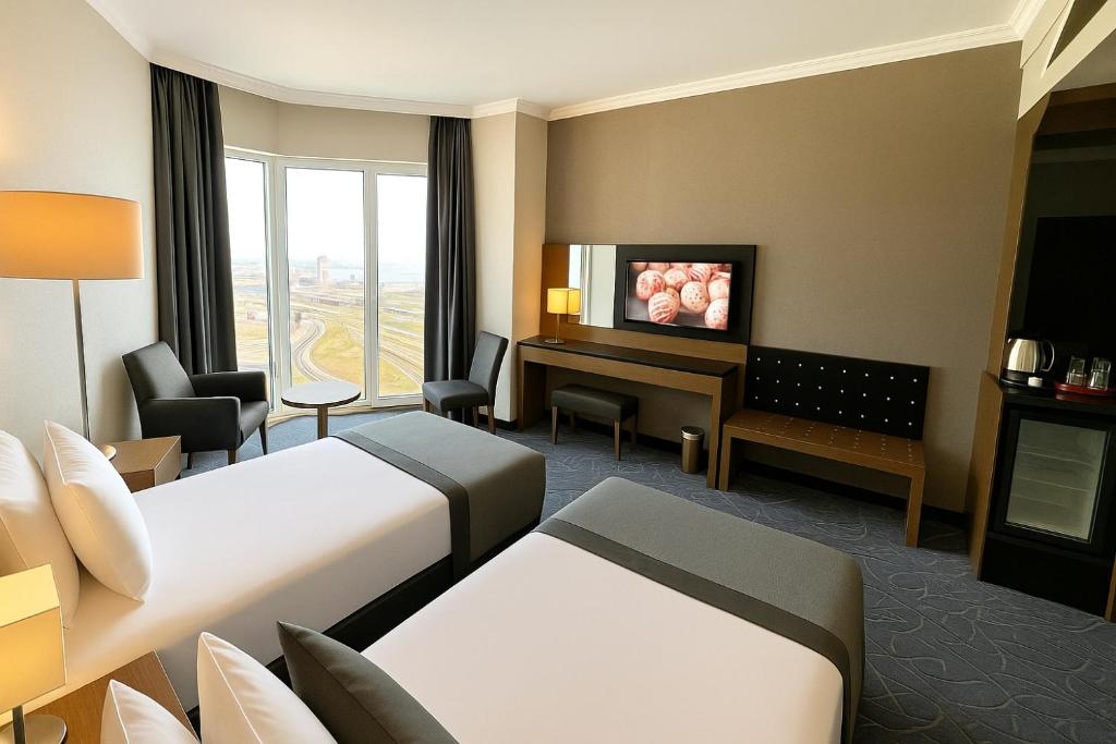Ramada by Wyndham Tekirdağ - Deluxe Twin Sea And City View Non Smoking