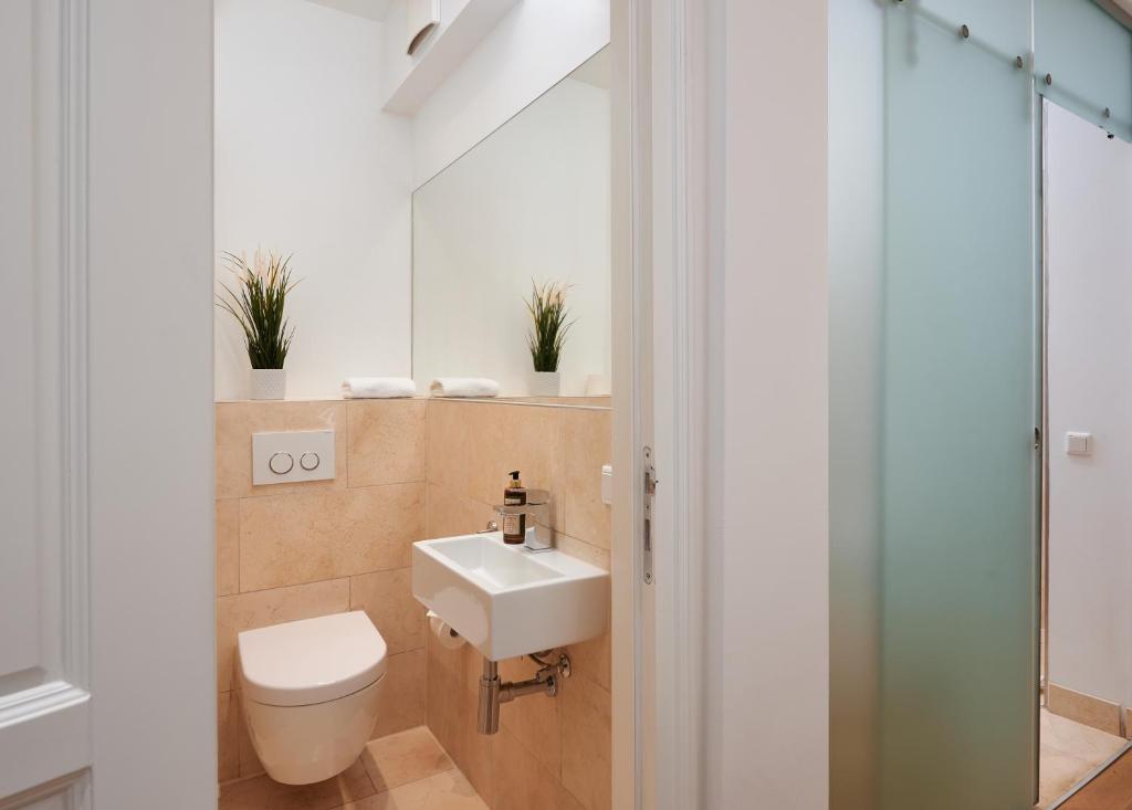 Koupelna v ubytování Design-Boutique Hotel Vosteen