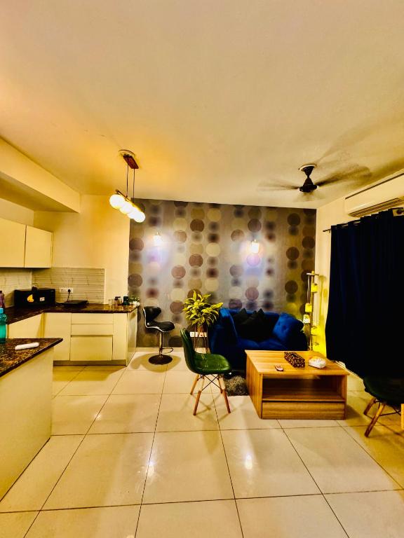 Posezení v ubytování Lofty heaven studio apartment