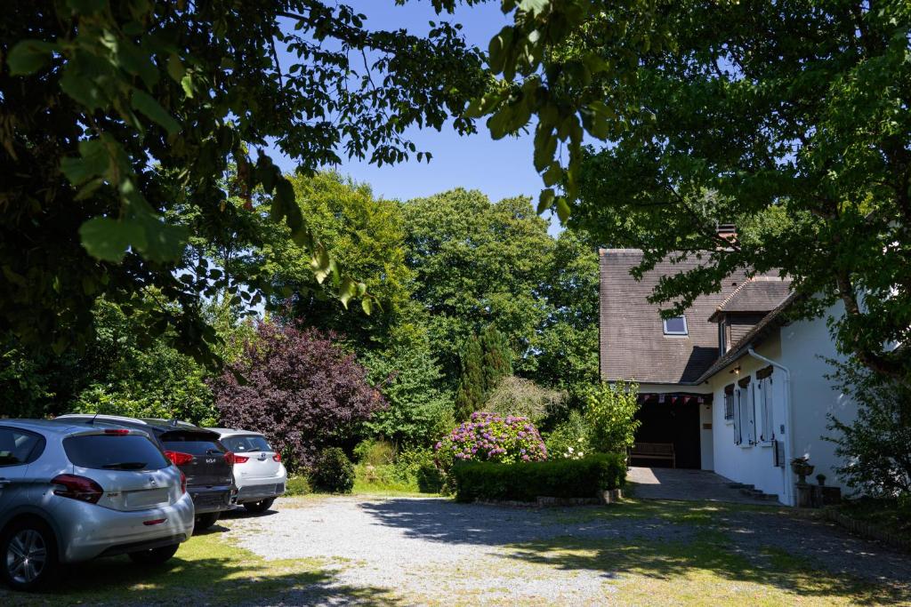 Zahrada ubytování Bed and Breakfast Saultchevreuil, au Mont Saint Michel