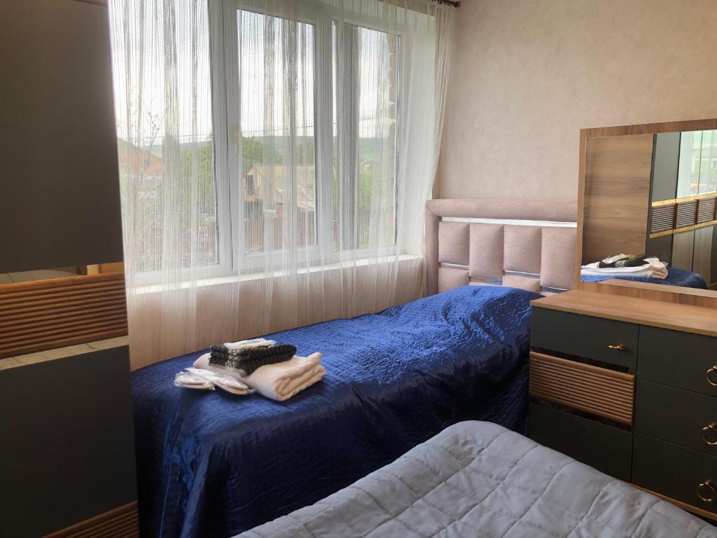 Postel nebo postele na pokoji v ubytování Panorama