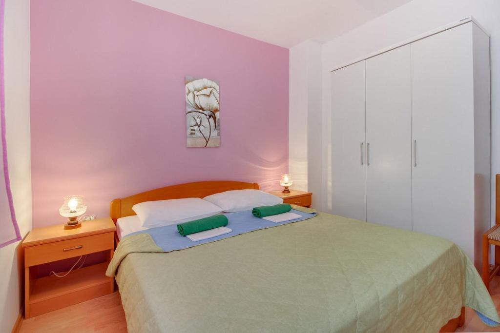 Postel nebo postele na pokoji v ubytování House Prica