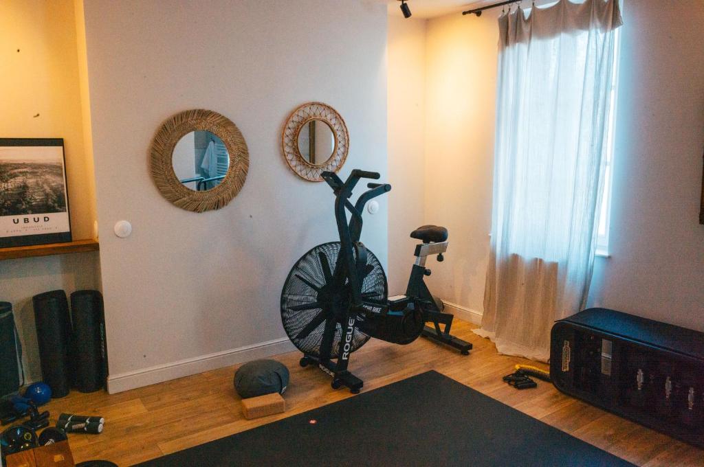 Fitness centrum a/nebo fitness zařízení v ubytování Maison Grand Sable