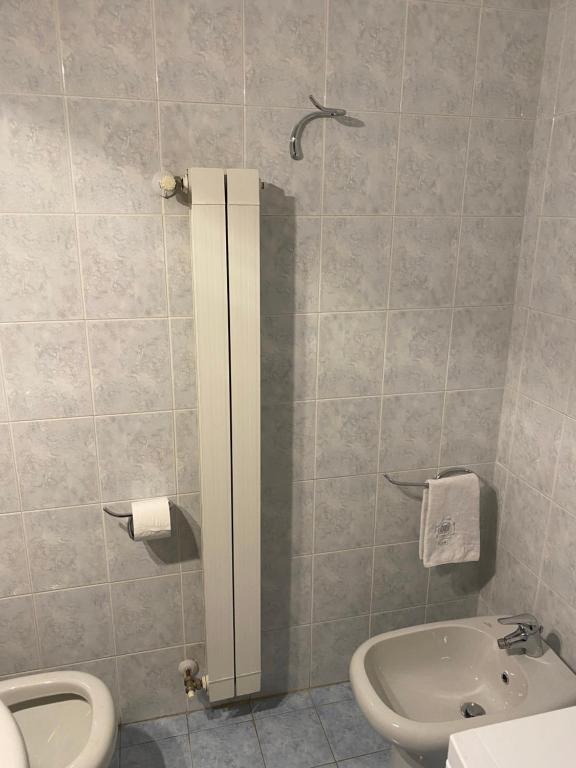 Koupelna v ubytování Mini appartamento blu