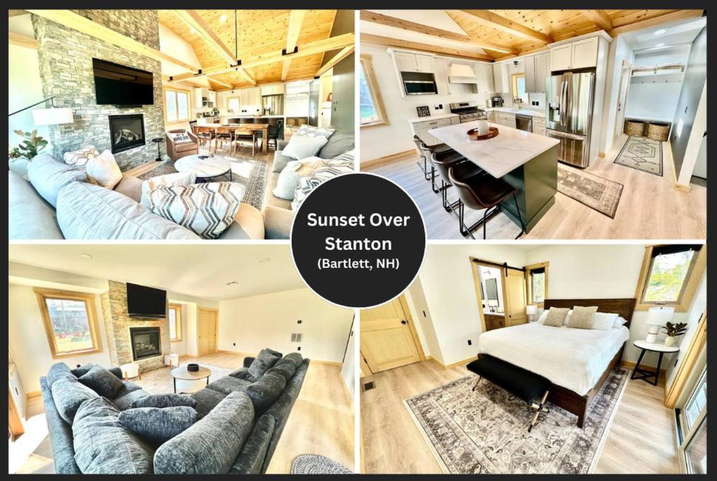 Χώρος καθιστικού στο Sunset Over Stanton, New Home w/ Hot Tub/Fire Pit