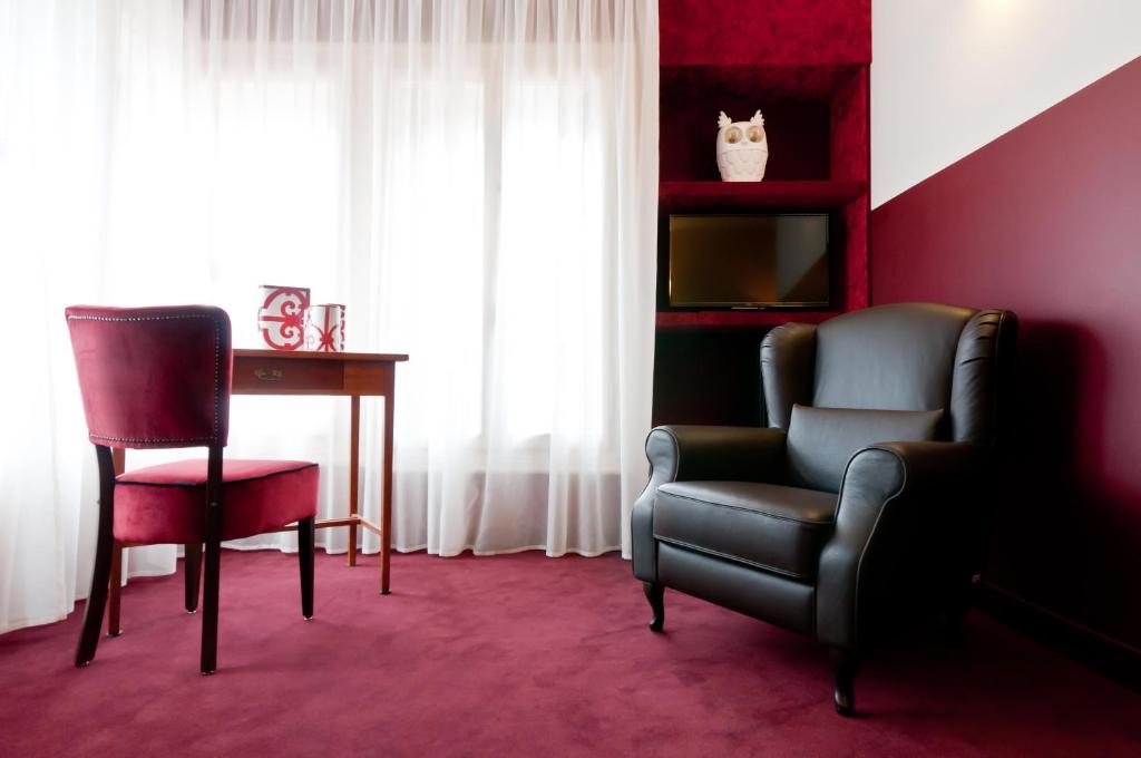 Posezení v ubytování Antico Hotel Vicenza