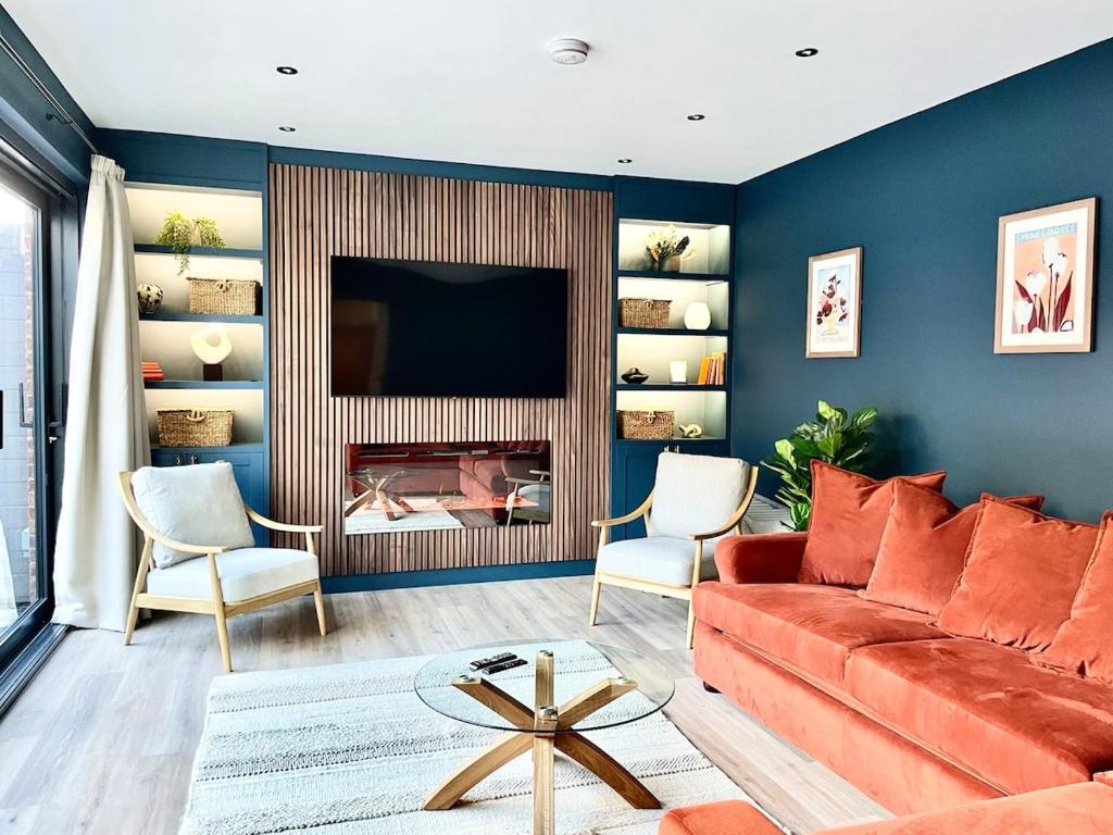 Χώρος καθιστικού στο Barton Suites Luxury Home 2 of 2 Sleeps 6