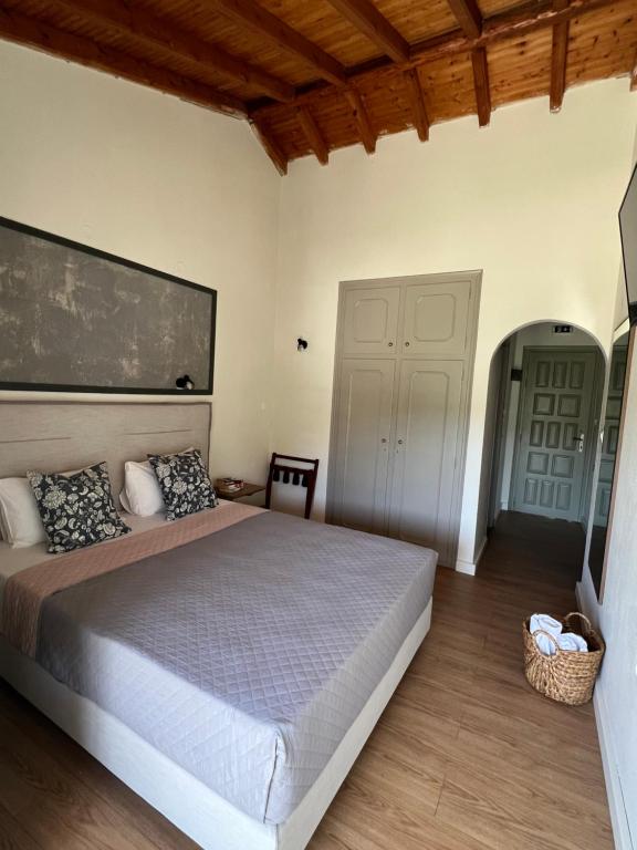 Postel nebo postele na pokoji v ubytování Villa Flower