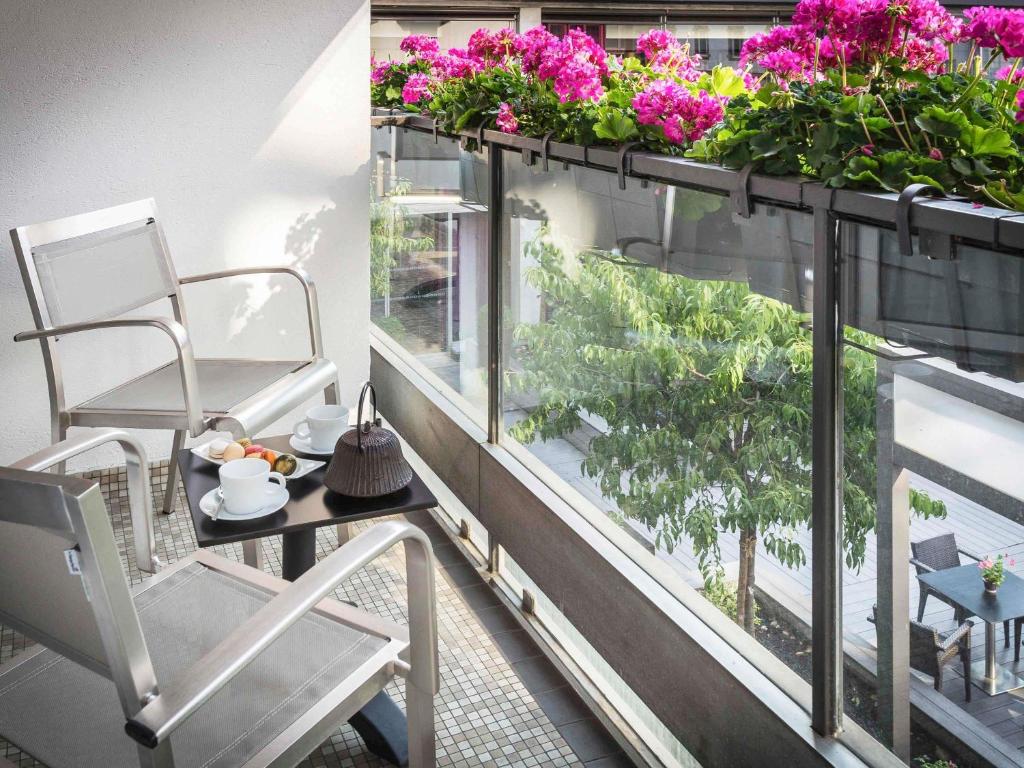 Balkón nebo terasa v ubytování Sofitel Strasbourg Grande Ile