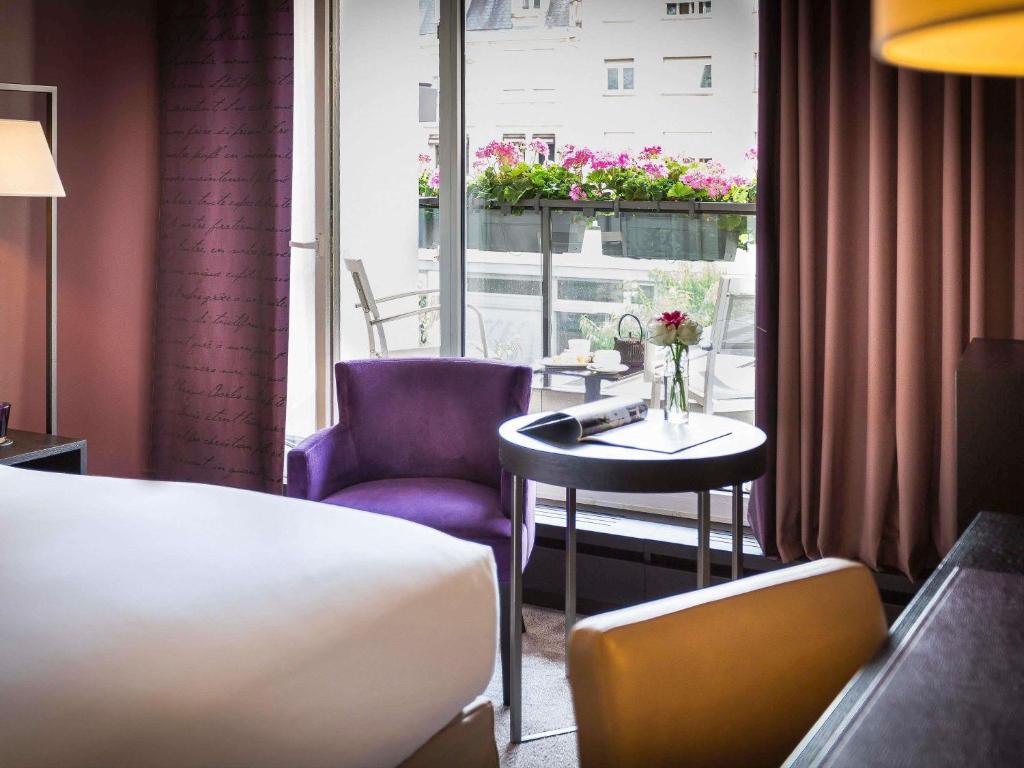 Posezení v ubytování Sofitel Strasbourg Grande Ile