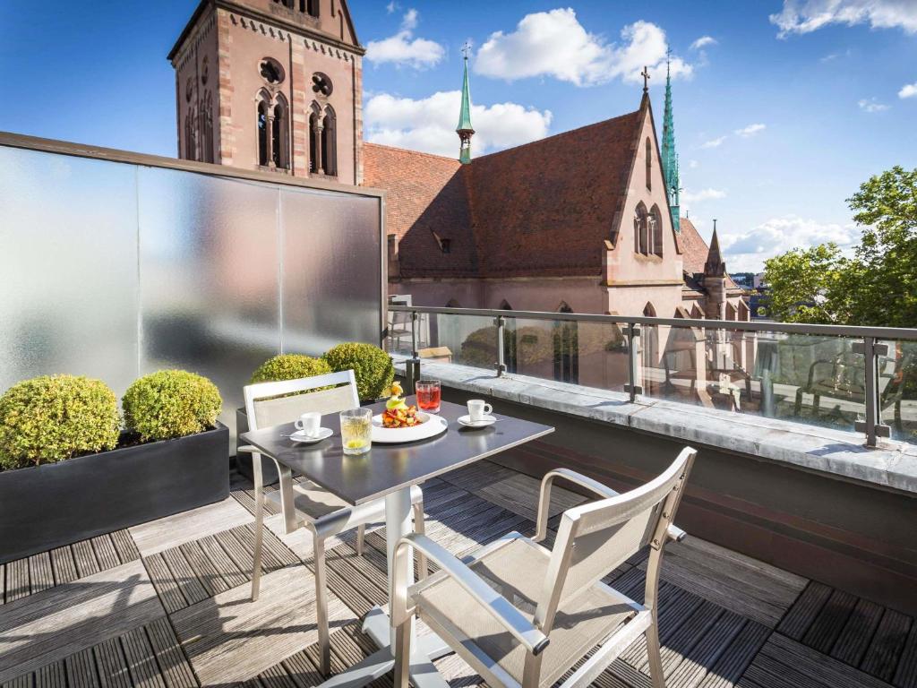 Balkón nebo terasa v ubytování Sofitel Strasbourg Grande Ile