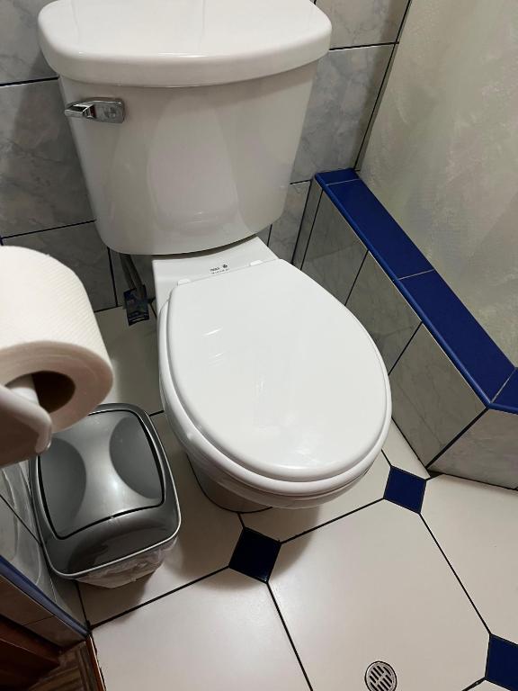 Koupelna v ubytování Hotel lucero real