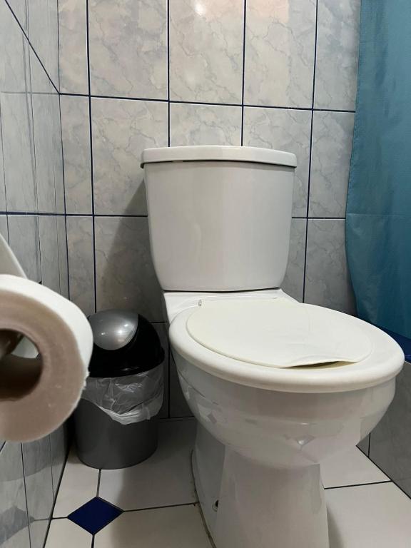Koupelna v ubytování Hotel lucero real