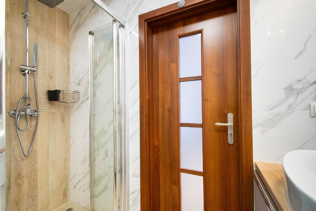 Kúpeľňa v ubytovaní Apartamenty Tit Kasprowicza