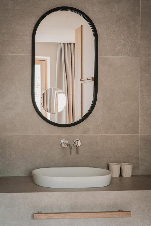 Koupelna v ubytování Hotel Niedermair