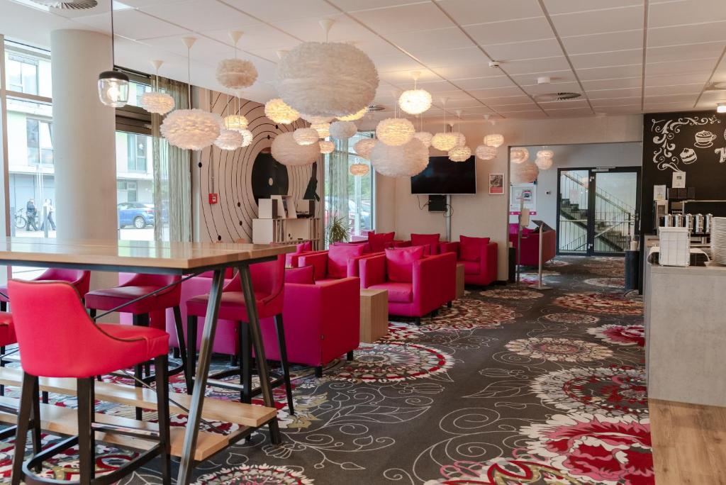 Posezení v ubytování qubixx stadtmittehotel