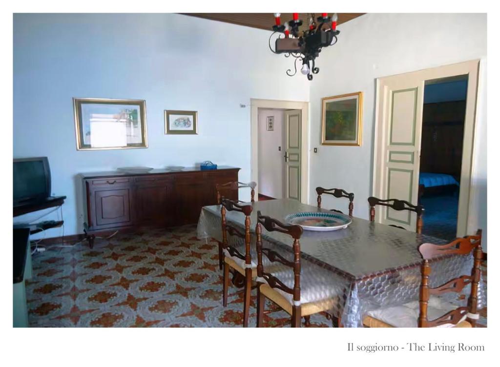 Posezení v ubytování Villa Donatella