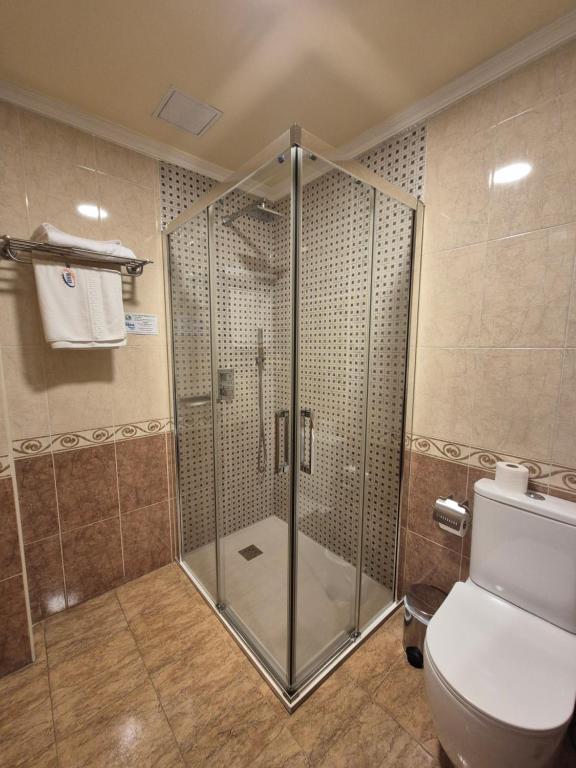 Kúpeľňa v ubytovaní Hotel HHB Pontevedra Confort