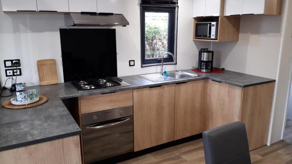 Kuchyň nebo kuchyňský kout v ubytování Casa Gera Lauwersoog