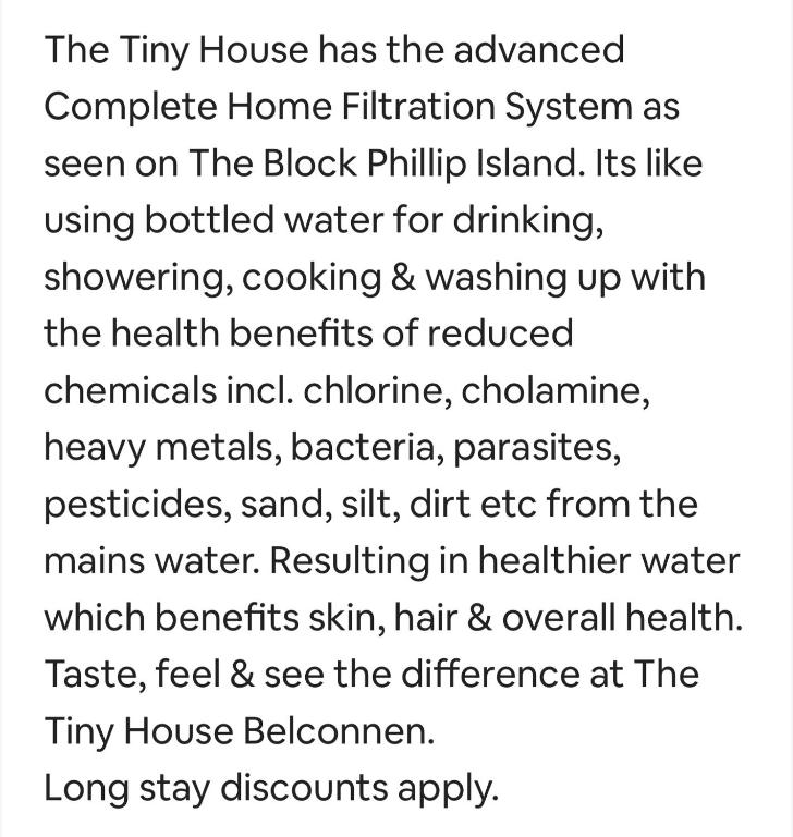 Fotografie z fotogalerie ubytování Tiny House in Belconnen 1BR Self Contained Complete Home Filtration as seen on The Block Phillip Island Wine v destinaci Higgins