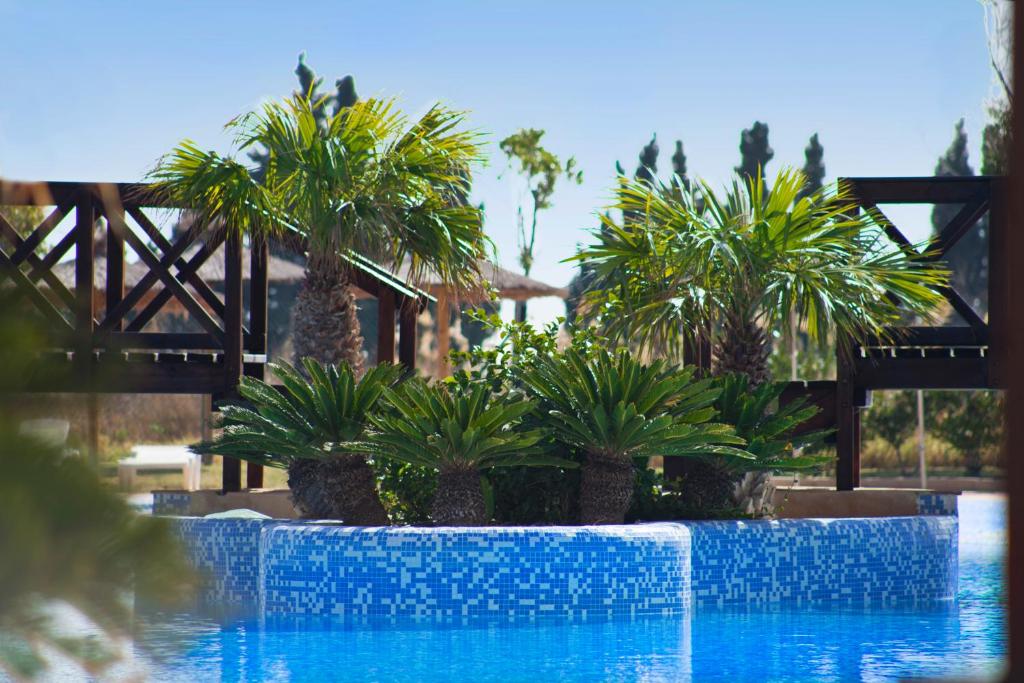 Bazén v ubytování Hotel Bonalba Alicante nebo v jeho okolí