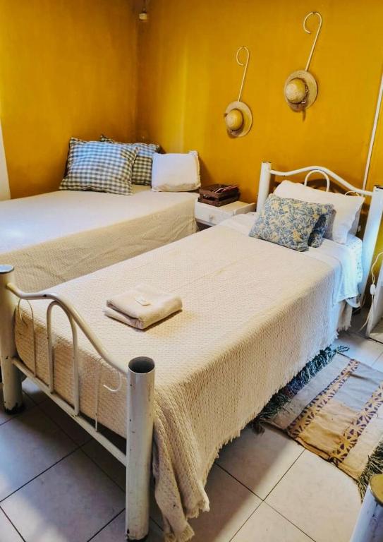 Postel nebo postele na pokoji v ubytování Hostel Che Camba