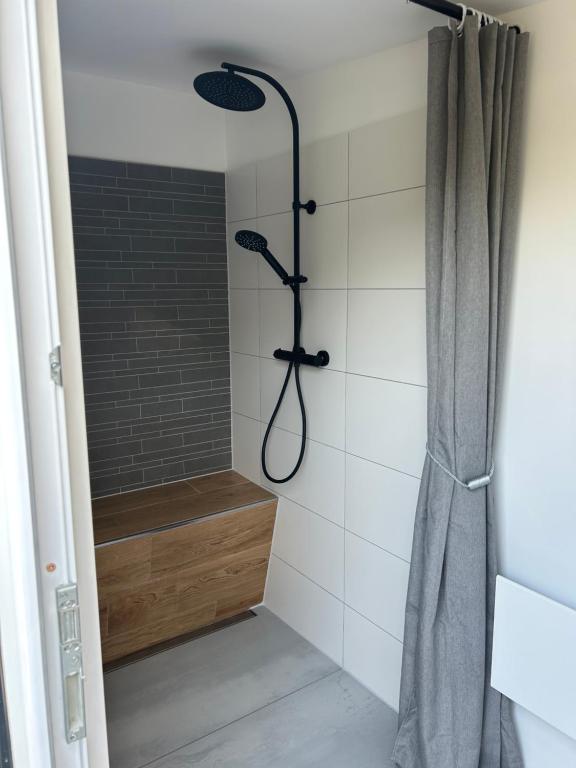 Koupelna v ubytování Weberhof-Münster Glamping