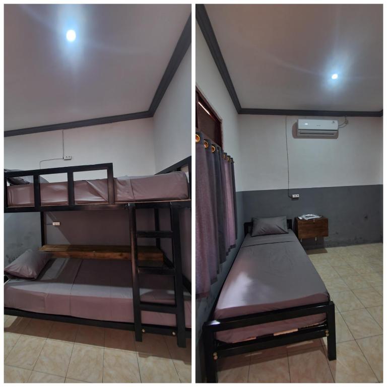 Postel nebo postele na pokoji v ubytování Bintang Guesthouse
