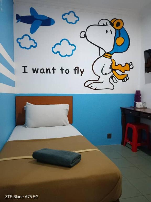 Postel nebo postele na pokoji v ubytování Apollo hotel