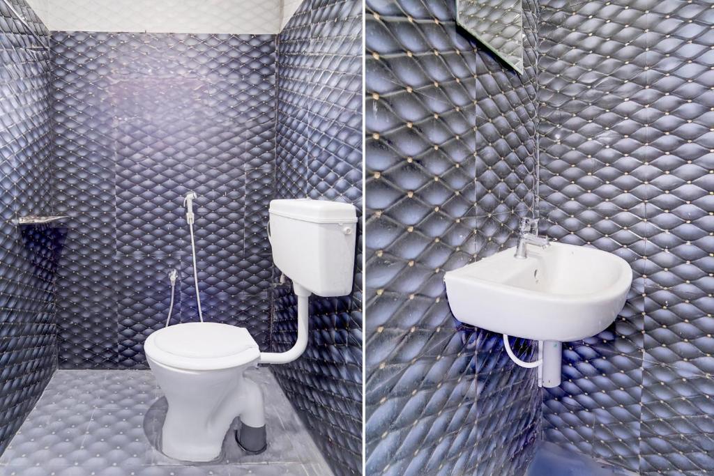 Koupelna v ubytování Super Hotel O Nagamalaipudukottai Madurai