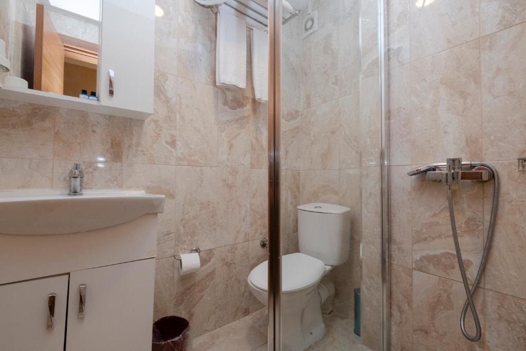 Koupelna v ubytování Sisli MLS Hotel