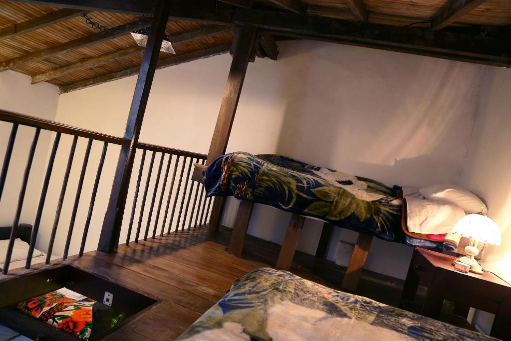 Postel nebo postele na pokoji v ubytování Finca Campestre La Adelita B&B