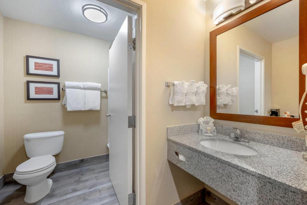 Koupelna v ubytování Comfort Inn & Suites Orem - Provo