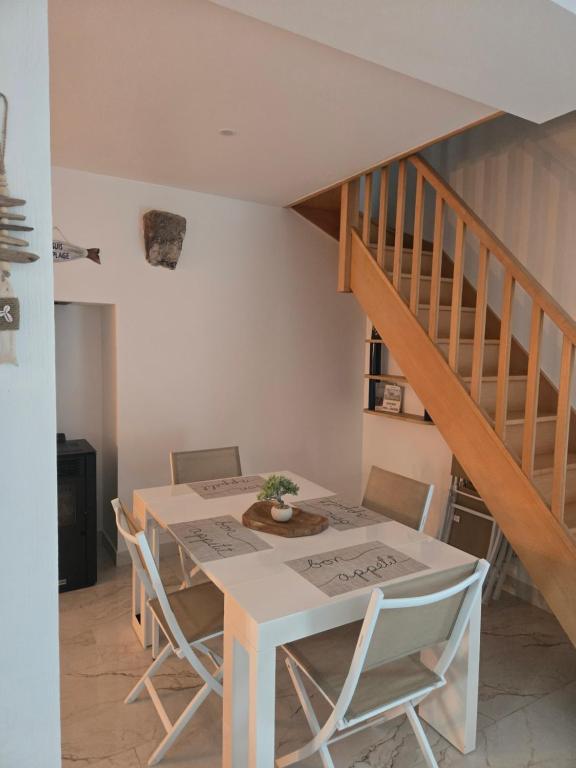 Posezení v ubytování maison à frehel