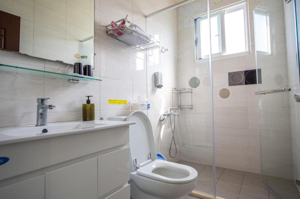 Kúpeľňa v ubytovaní Ding Shian B&B