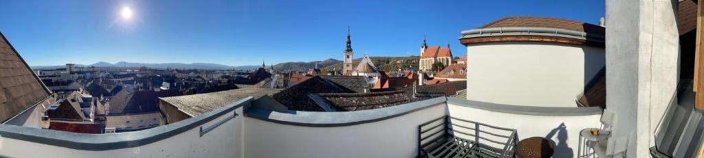 Nespecifikovaný výhled na hory nebo výhled na hory při pohledu z apartmánu