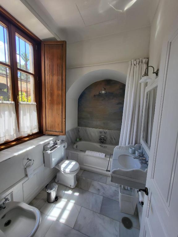 Kúpeľňa v ubytovaní Casa Viña de Alcántara