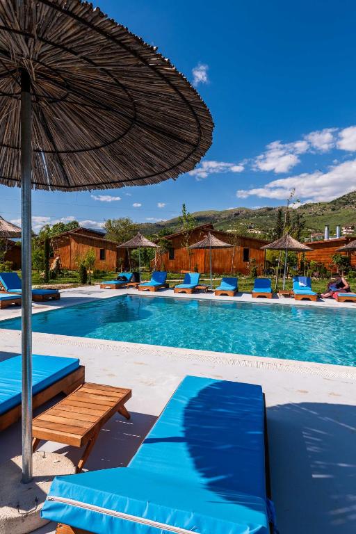 Bazén v ubytování Mesopotam Agrotourism Resort nebo v jeho okolí