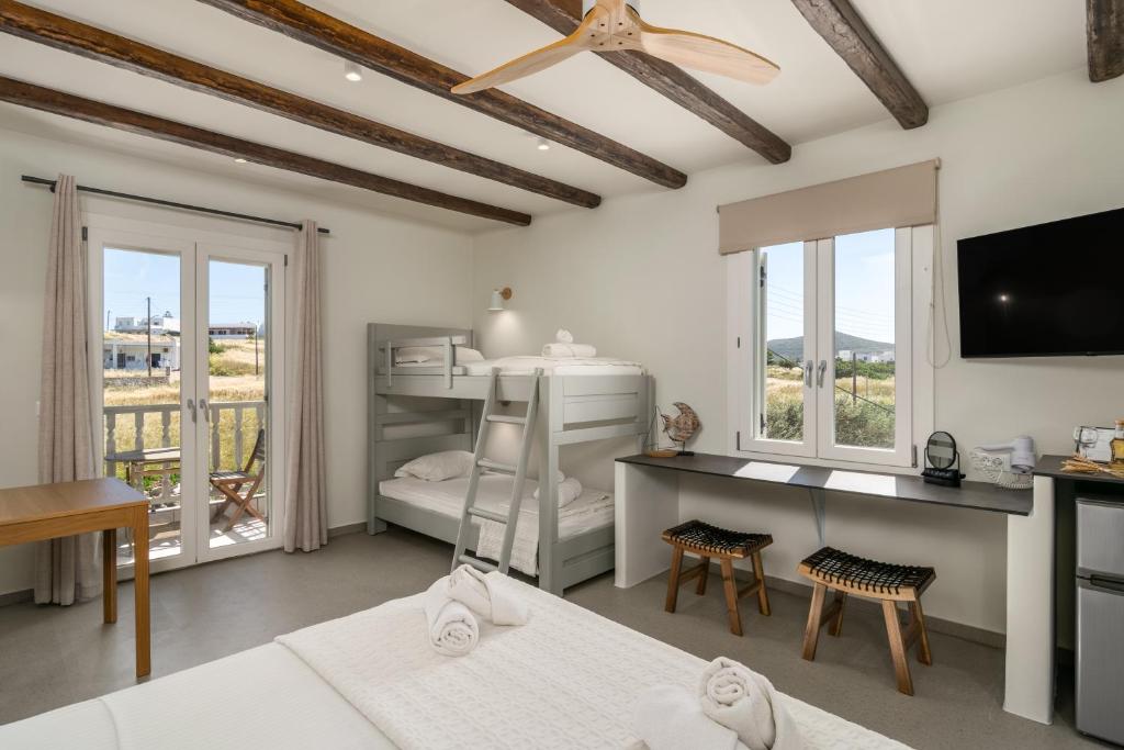 Uma cama ou camas num quarto em Hotel Rigas