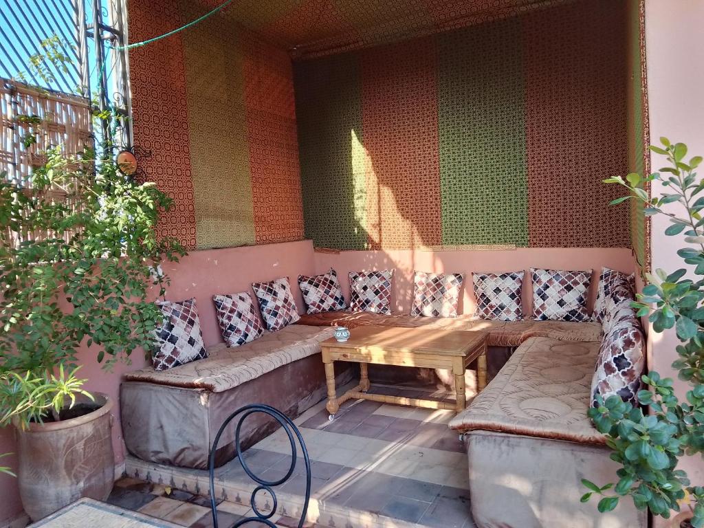O zonă de relaxare la Riad ouhmidi