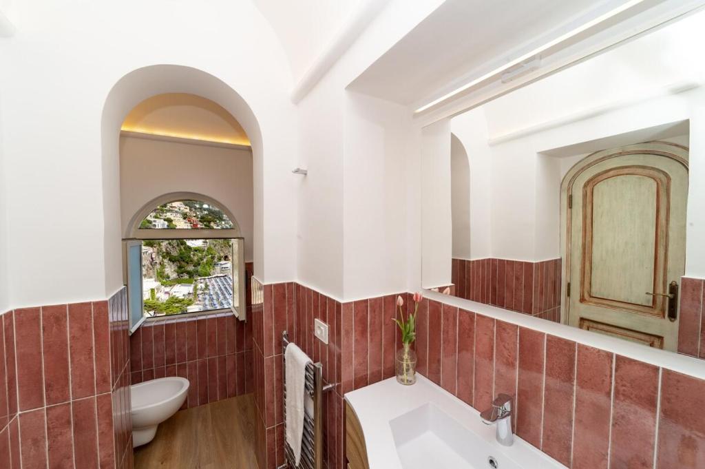 Koupelna v ubytování Casa Cosenza