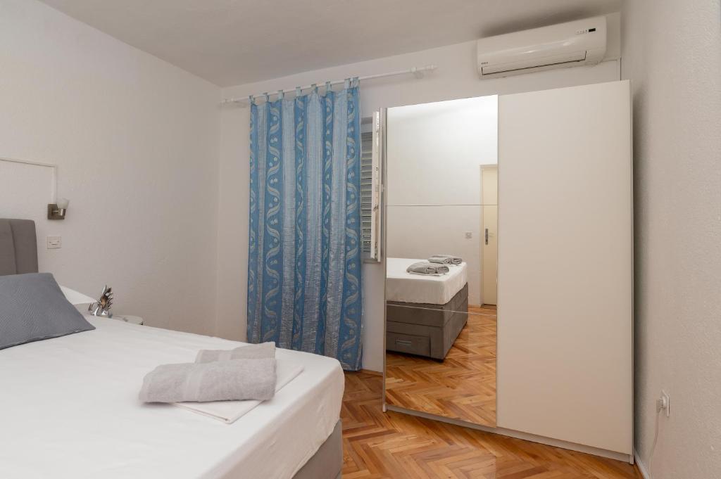 Posteľ alebo postele v izbe v ubytovaní Apartment Sofija