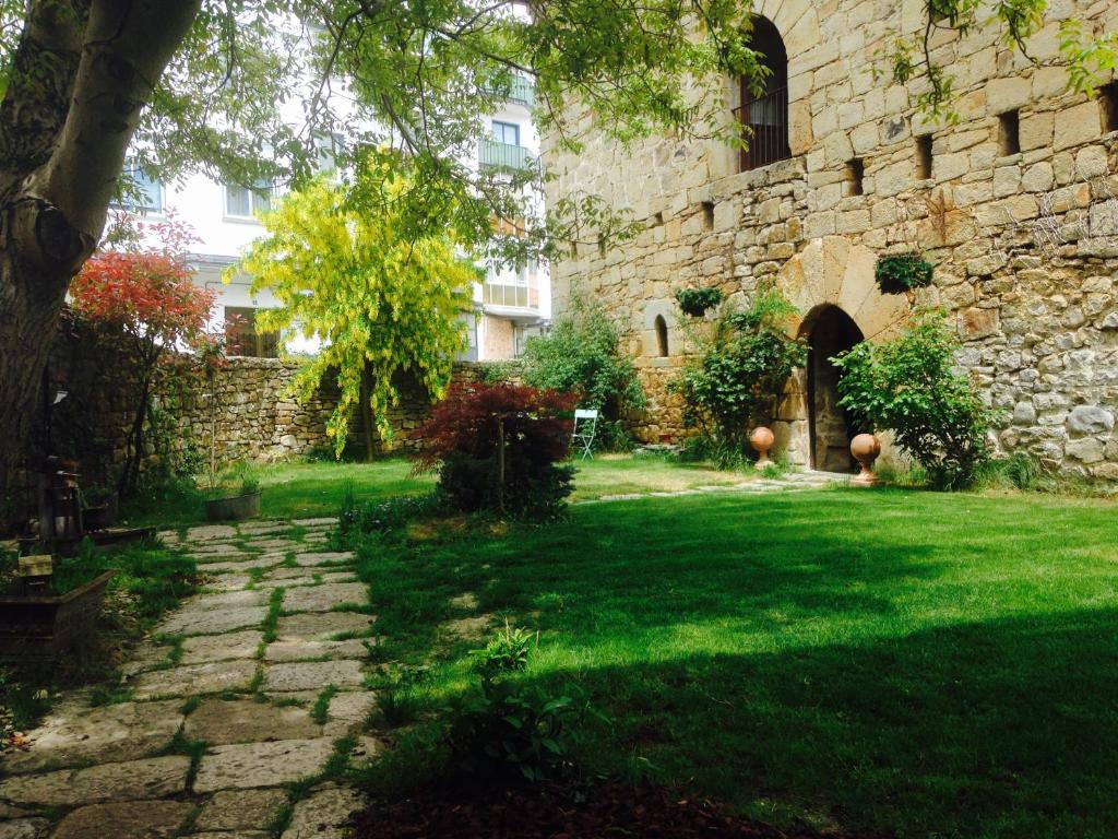 Zahrada ubytování Posada Real Torre Berrueza