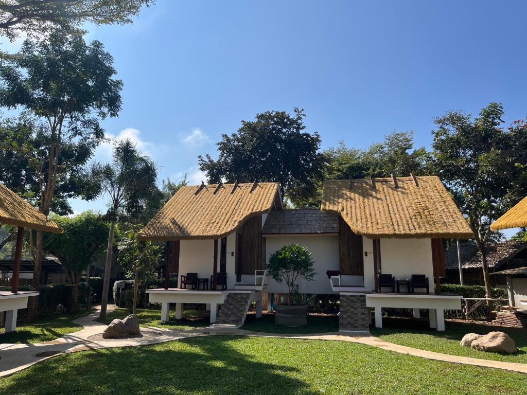 Zahrada ubytování Pai Country Hut