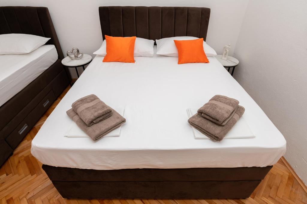 Posteľ alebo postele v izbe v ubytovaní Apartment Sofija