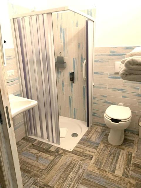 Koupelna v ubytování Hotel Muita di Mari
