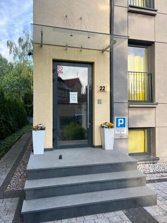 Budova, v ktorej sa apartmán nachádza