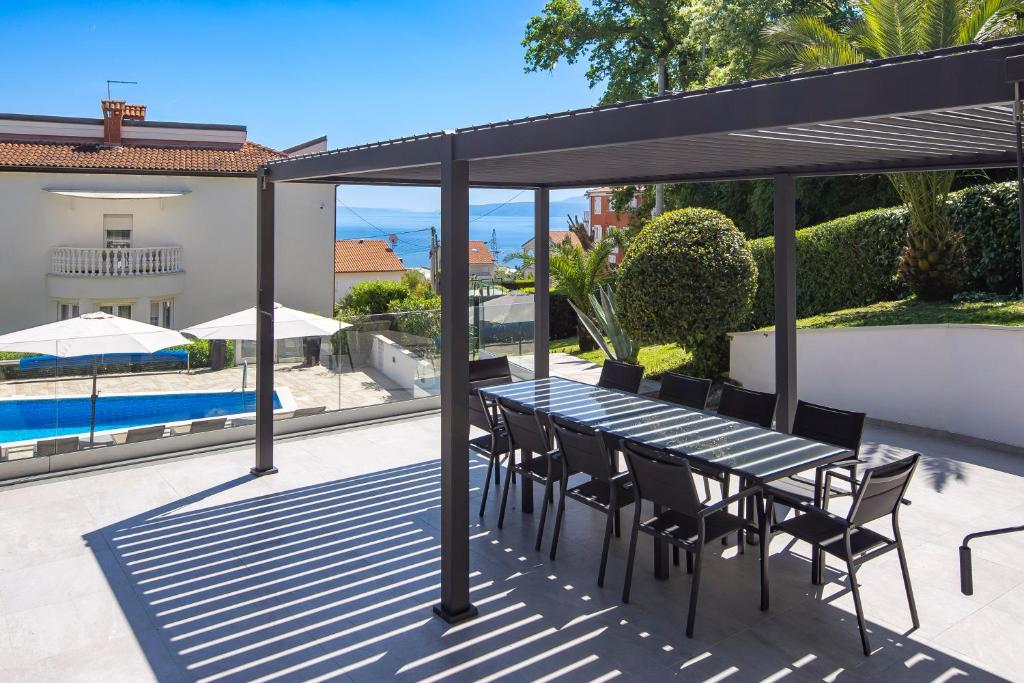 Bazén v ubytovaní Villa Garden Apartment with Pool Opatija alebo v jeho blízkosti
